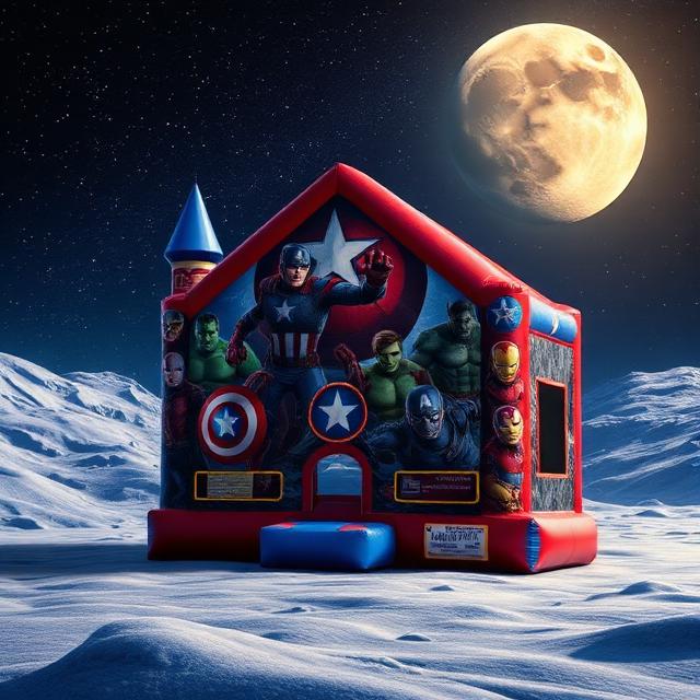 Avengers Bounce House Rentals in Massachusetts