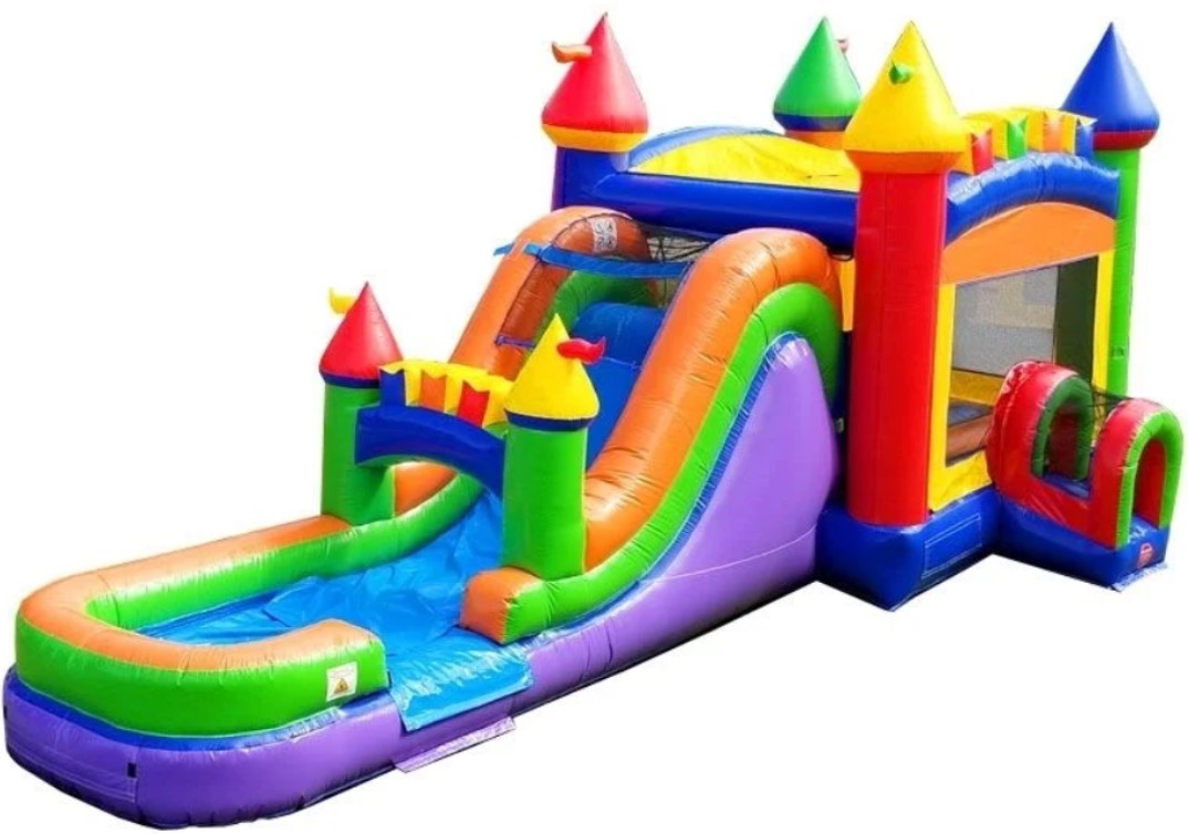 Moonwalk/Bounce House With Water Slide For Parties in Massachusetts